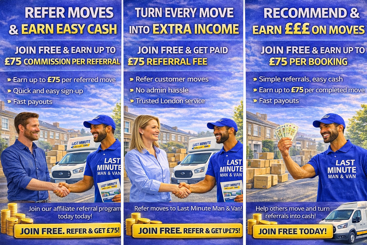 Earn commission referring moves