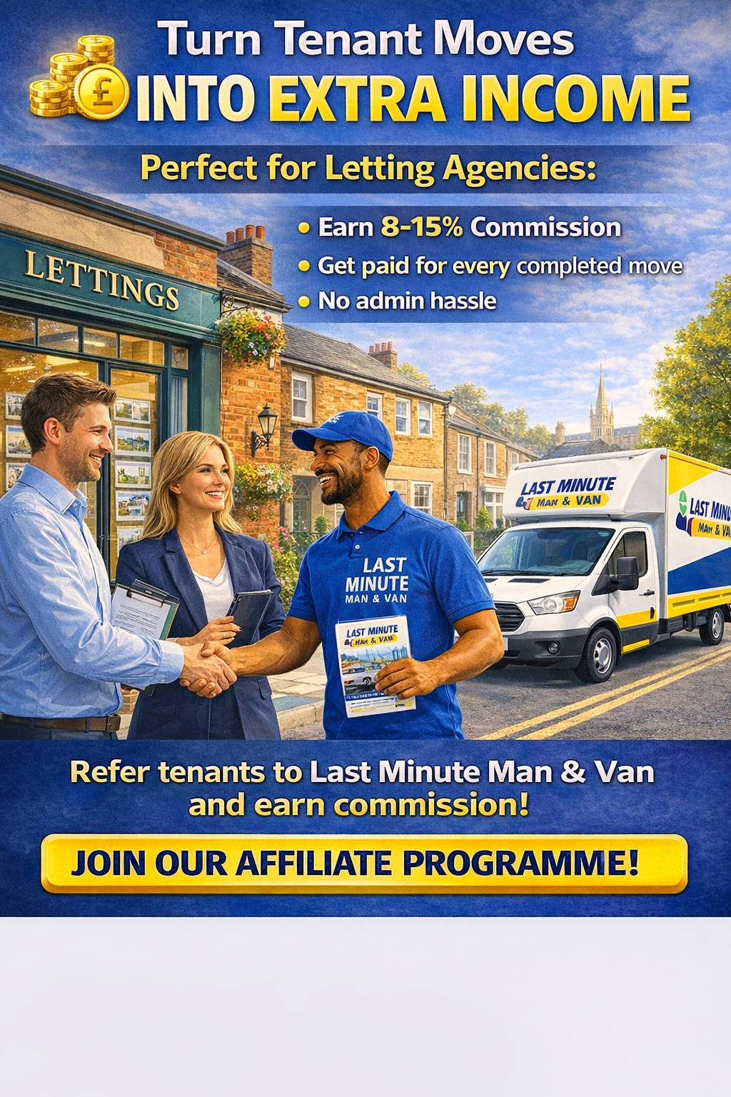 Earn commission referring moves