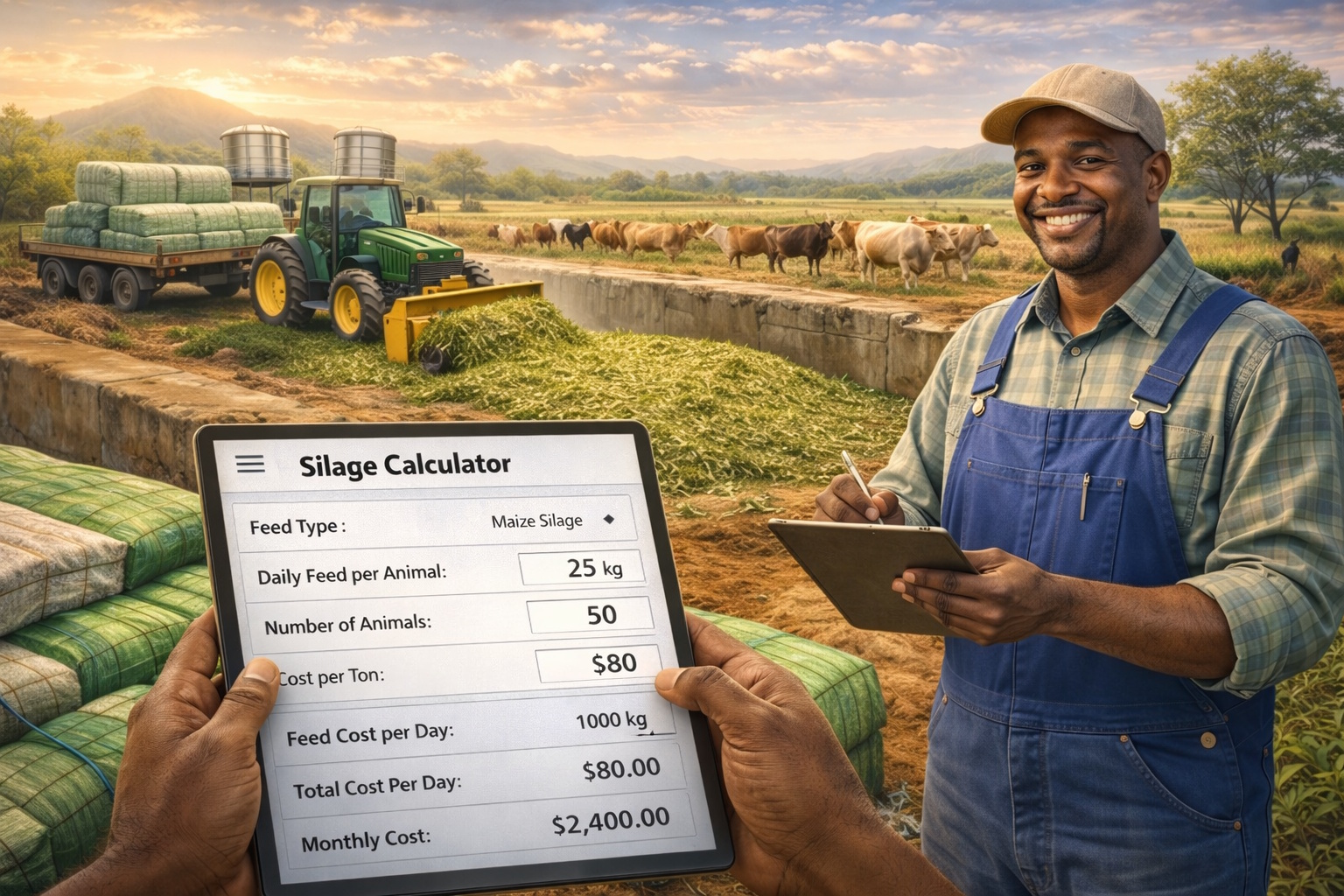 Silage calculator
